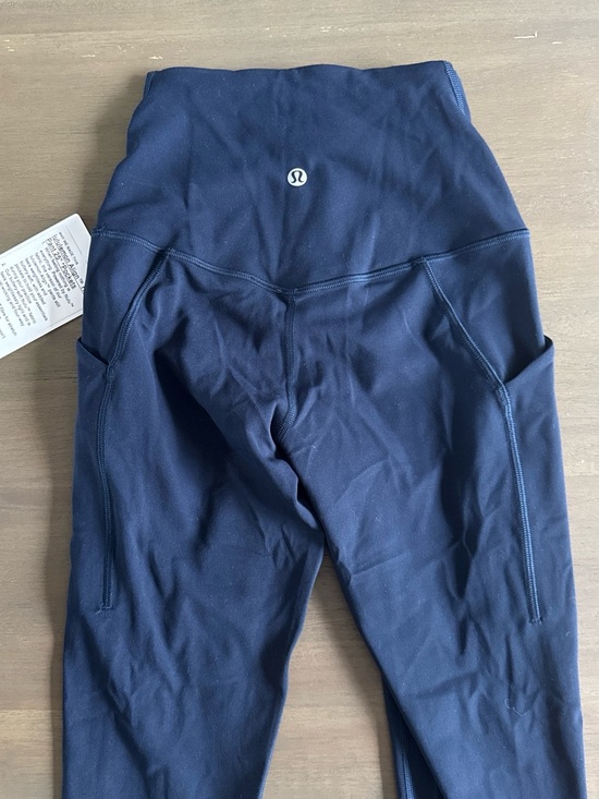 lululemon athletica Pants - lululemon athletica Navy High-Rise Leggings with Side Pockets